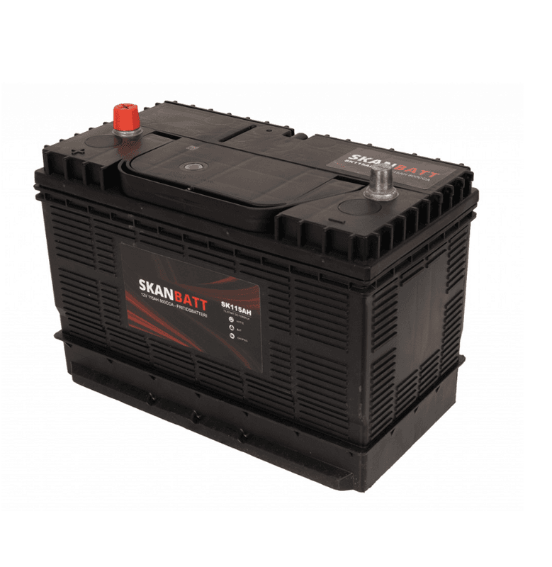 SKANBATT Fritidsbatteri 12V 115AH 800CCA