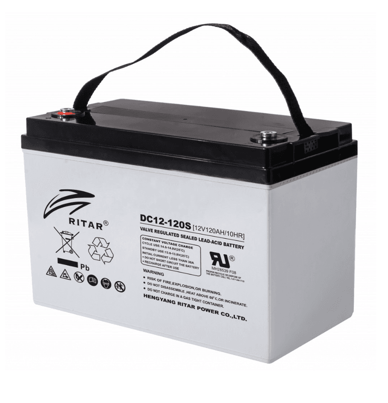 Ritar AGM Batteri 12V 120AH - DC12-120S
