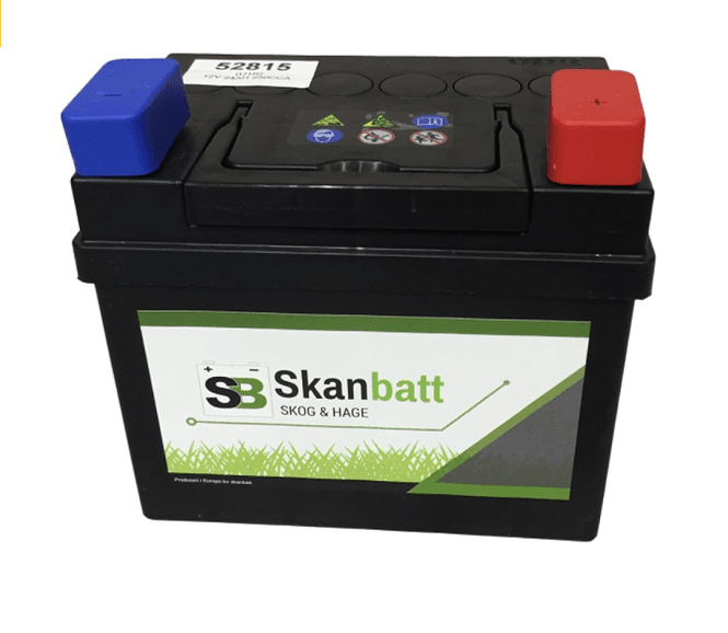 Hovedbilde SKANBATT Plenklipper/MC Batteri 12V 28AH 240CCA